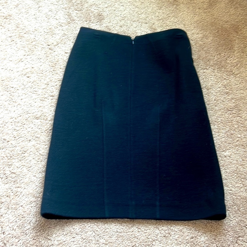 Armani Collezioni Acrylic/Wool Knee Length Skirt - Picture 2 of 6
